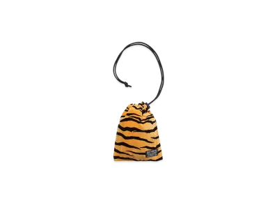 WACKO MARIA Tiger Velour Drawstring Bag "Yellow"