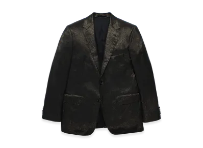 WACKO MARIA x Dormeuil Glitter Single Breasted Jacket "Black/Gold"