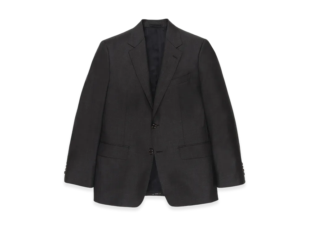 WACKO MARIA x Dormeuil Single Breasted Jacket "Charcoal"