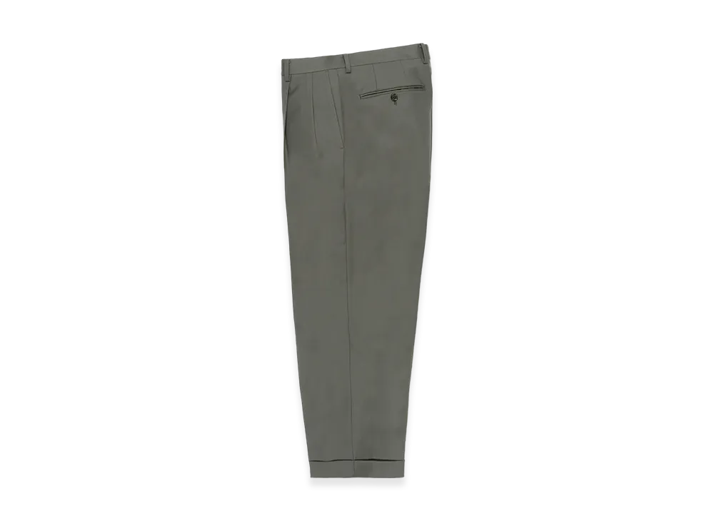 WACKO MARIA x Dormeuil Pleated Trousers (Type-1,2,Double) "Gray"