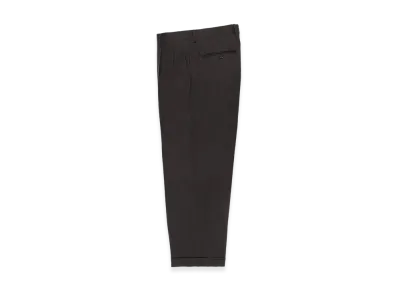 WACKO MARIA x Dormeuil Pleated Trousers (Type-1,2,Double) "Dark Brown"