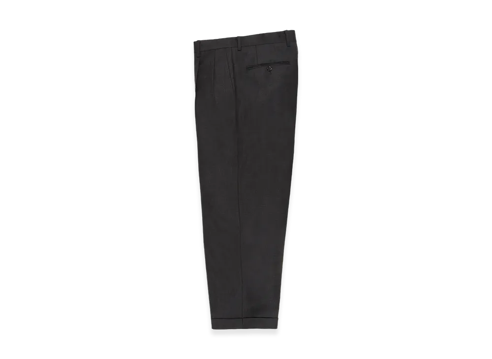 【WACKO MARIA】DORMEUIL TROUSER TYPE1 サイズL WACKO MARIA】DORMEUIL TROUSER TYPE1 サイズL DORMEUIL / PLEATED