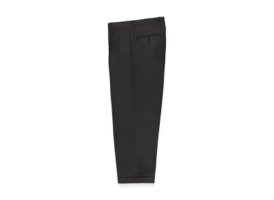 WACKO MARIA x Dormeuil Pleated Trousers (Type-1,2,Double) "Charcoal"