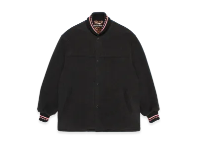 WACKO MARIA x LORO PIANA Wool Car Club Jacket "Black"