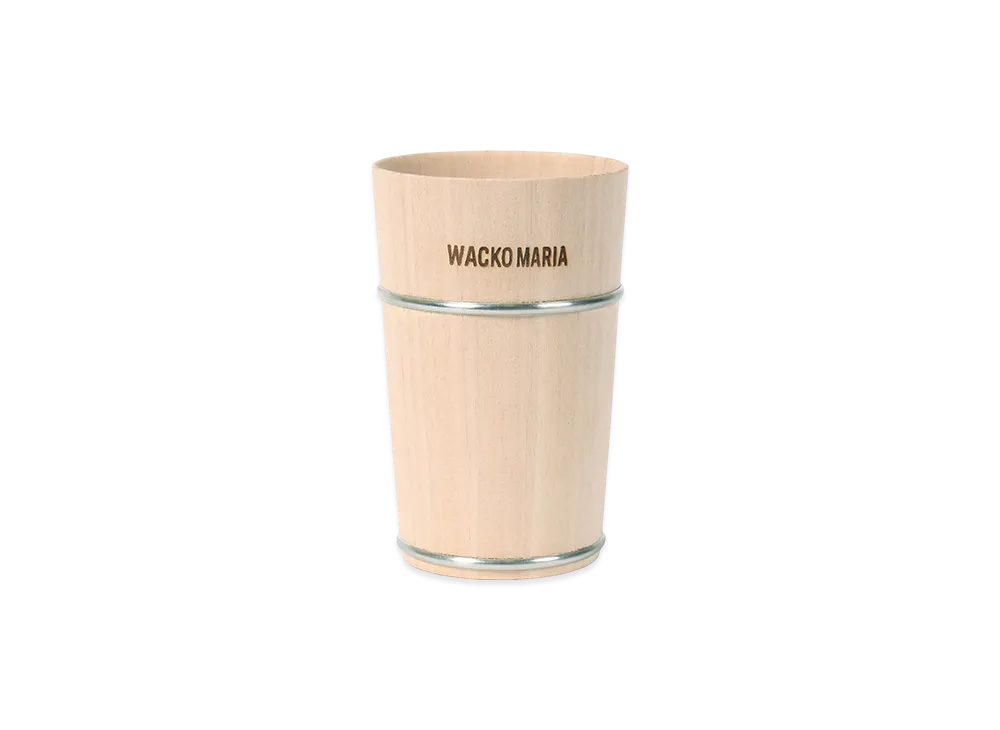 WACKO MARIA Nakagawa Mokkougei Sawara Cypress Cup "Wood"