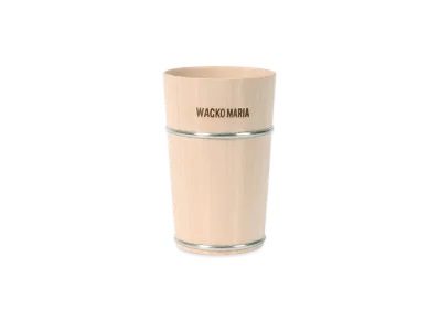 WACKO MARIA Nakagawa Mokkougei Sawara Cypress Cup "Wood"