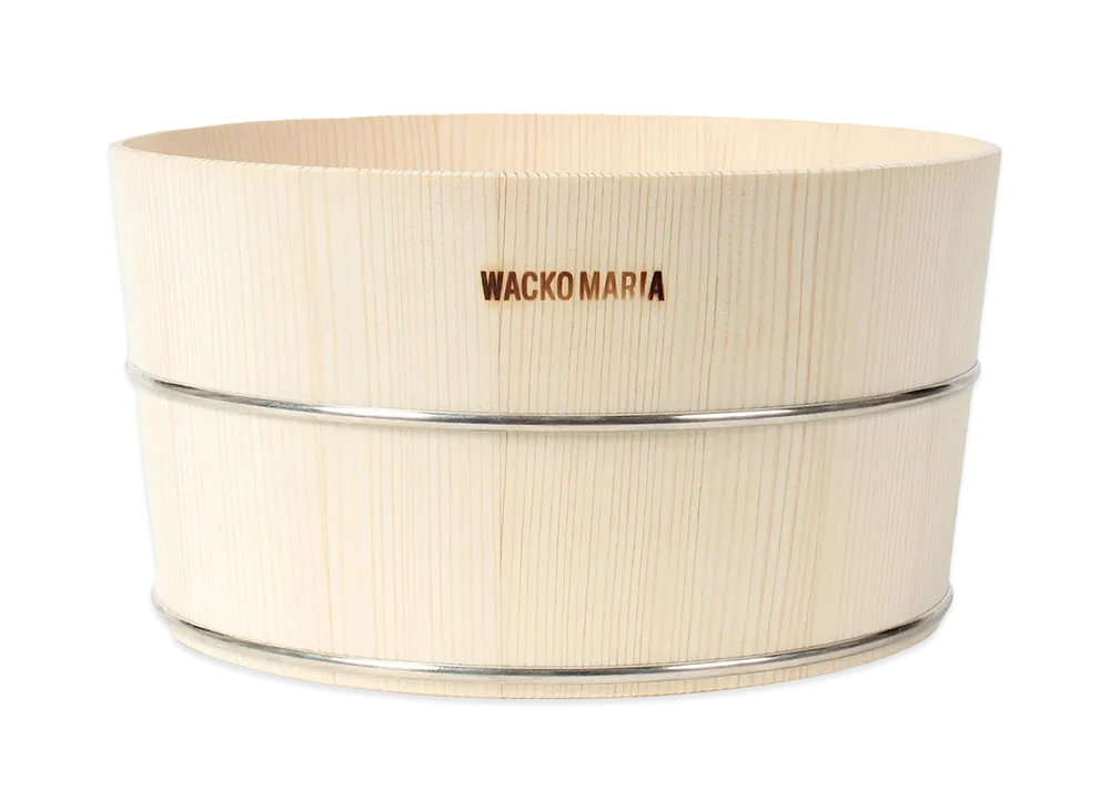 WACKO MARIA Nakagawa Mokkougei Oke "Wood"
