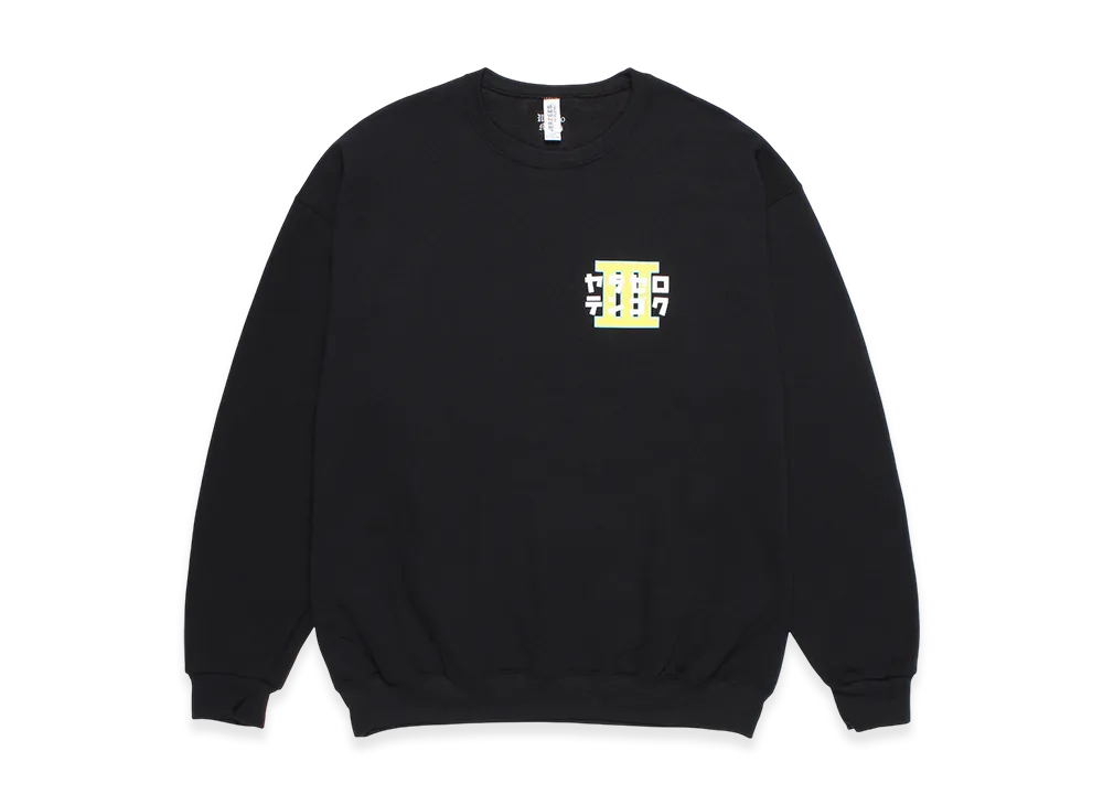 WACKO MARIA x Narukiyo Sweat Shirt "Black"
