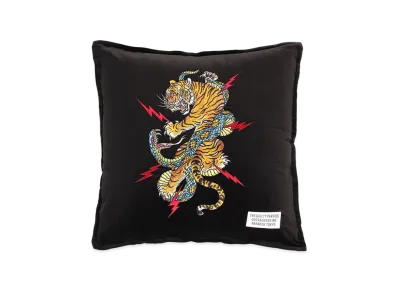WACKO MARIA x Tim Lehi Velveteen Cushion "Black"