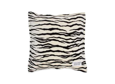 WACKO MARIA Tiger Velveteen Cushion "White"