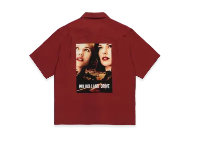 WACKO MARIA Mulholland Drive / 50's Open Collar Shirt "Burgundy"