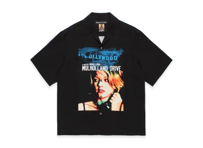 WACKO MARIA Mulholland Drive / 50's Open Collar Shirt "Black"