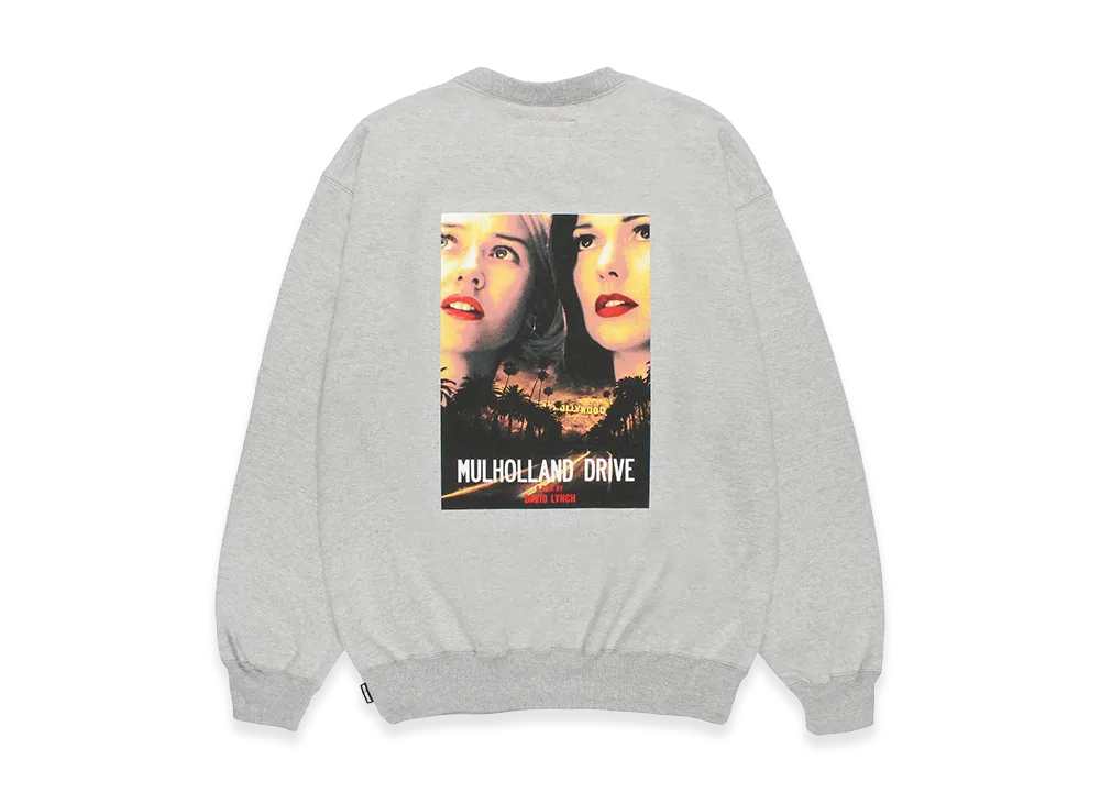 WACKO MARIA Mulholland Drive / Heavy Weight Sweat Shirt "Gray"