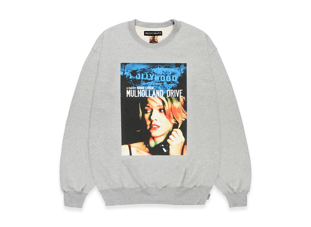 WACKO MARIA Mulholland Drive / Heavy Weight Sweat Shirt "Gray"