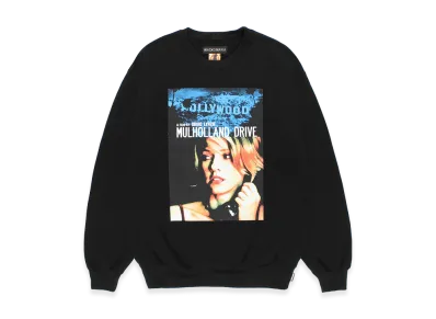 WACKO MARIA Mulholland Drive / Heavy Weight Sweat Shirt "Black"
