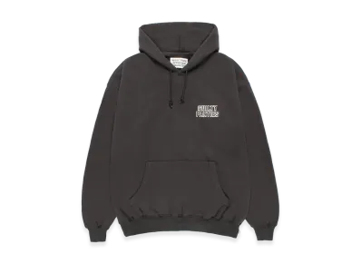 WACKO MARIA Middle Weight Hooded Sweat Shirt "Charcoal"