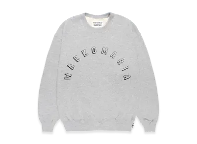 WACKO MARIA Middle Weight Sweat Shirt "Gray"