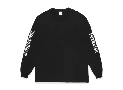 WACKO MARIA Washed Heavy Weight Long Sleeve T-Shirt "Black"