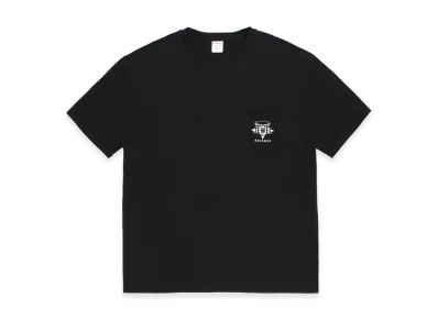 WACKO MARIA Washed Heavy Weight Pocket T-Shirt "Black"