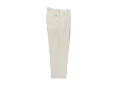 WACKO MARIA Double Pleated Chino Trousers "Beige"