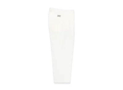 WACKO MARIA Double Pleated Chino Trousers "White"