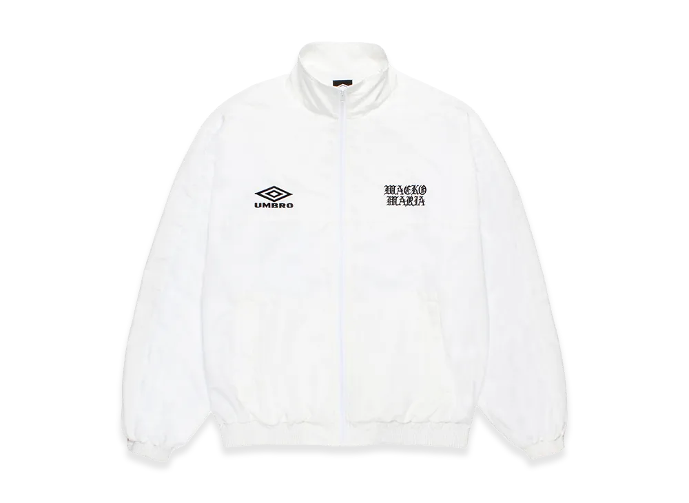 WACKO MARIA x UMBRO Nylon Track Jacket "White"