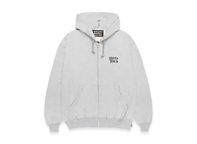 WACKO MARIA Heavy Weight Zip Hooded Sweat Shirt "Gray"