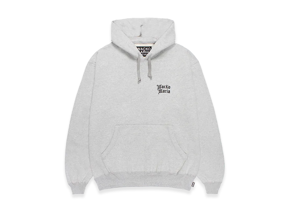 WACKO MARIA Heavy Weight Hooded Sweat Shirt "Gray"