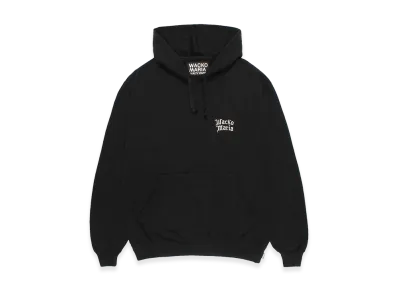 WACKO MARIA Heavy Weight Hooded Sweat Shirt "Black"