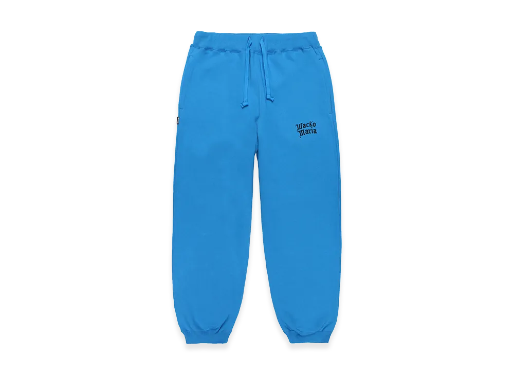 WACKO MARIA Heavy Weight Sweat Pants "Blue"
