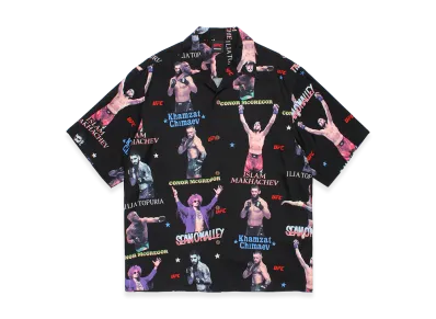 WACKO MARIA x UFC Hawaiian Shirt "Black"