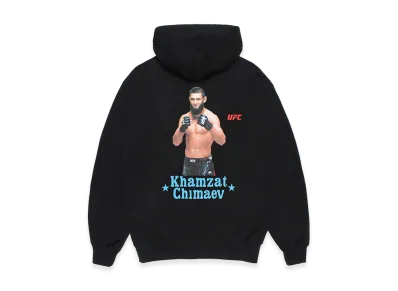 WACKO MARIA x UFC Heavy Weight Zip Hooded Sweat Shirt "Black"