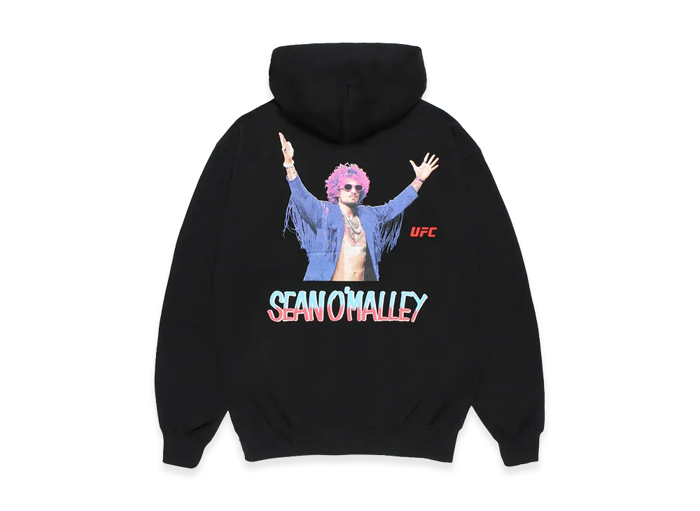 WACKO MARIA x UFC Heavy Weight Zip Hooded Sweat Shirt "Black"