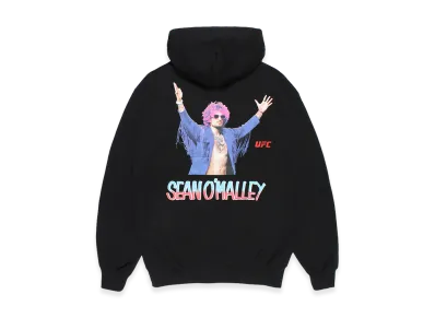 WACKO MARIA x UFC Heavy Weight Zip Hooded Sweat Shirt "Black"