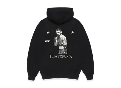 WACKO MARIA x UFC Heavy Weight Zip Hooded Sweat Shirt "Black"