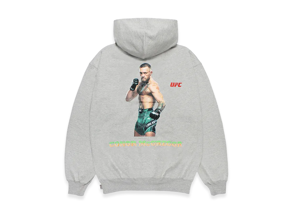 WACKO MARIA x UFC Heavy Weight Zip Hooded Sweat Shirt "Gray"