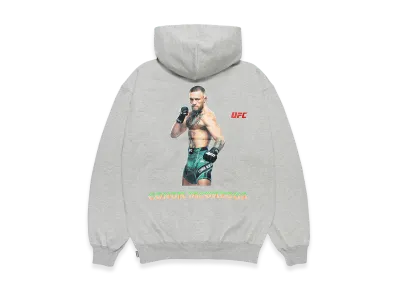 WACKO MARIA x UFC Heavy Weight Zip Hooded Sweat Shirt "Gray"