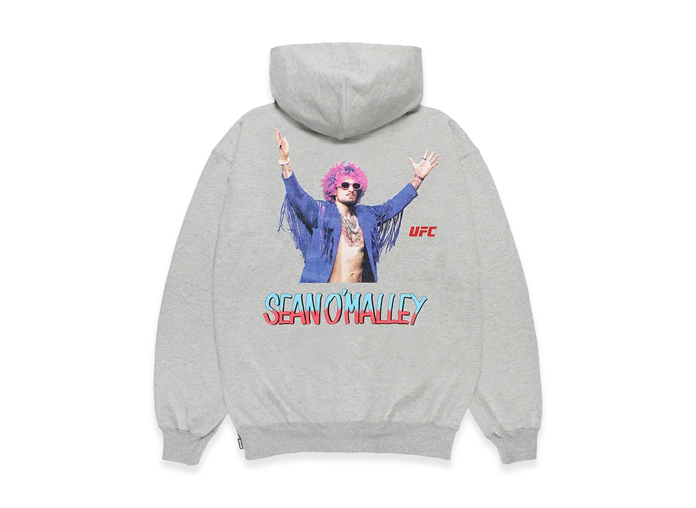 WACKO MARIA x UFC Heavy Weight Zip Hooded Sweat Shirt "Gray"