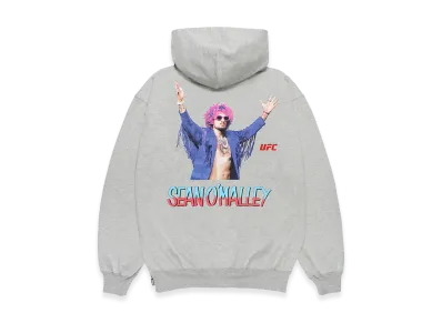 WACKO MARIA x UFC Heavy Weight Zip Hooded Sweat Shirt "Gray"