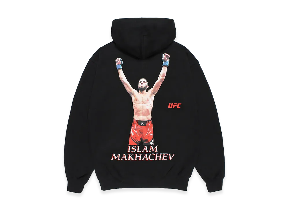 WACKO MARIA x UFC Heavy Weight Zip Hooded Sweat Shirt "Black"