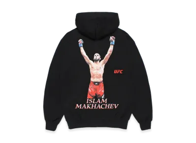 WACKO MARIA x UFC Heavy Weight Zip Hooded Sweat Shirt "Black"
