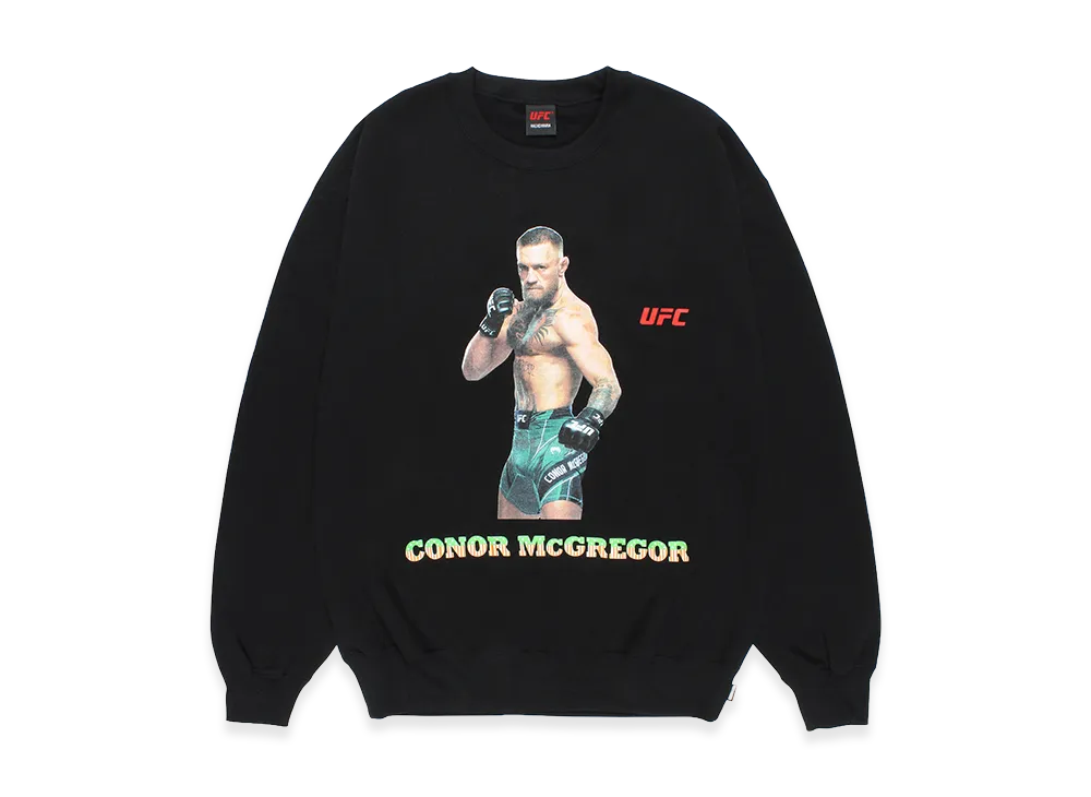 WACKO MARIA x UFC Heavy Weight Sweat Shirt "Black"