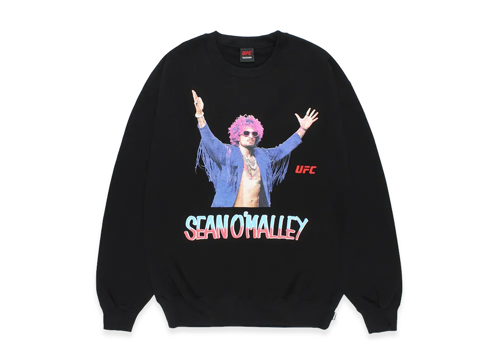 WACKO MARIA x UFC Heavy Weight Sweat Shirt "Black"