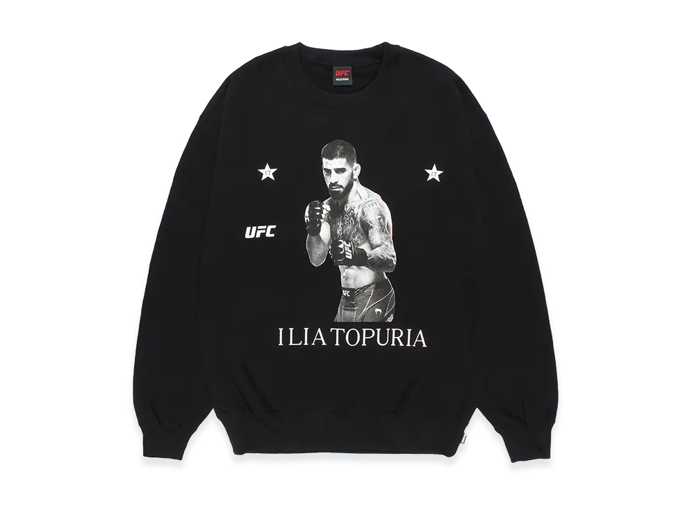 WACKO MARIA x UFC Heavy Weight Sweat Shirt "Black"