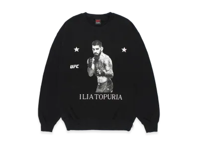 WACKO MARIA x UFC Heavy Weight Sweat Shirt "Black"