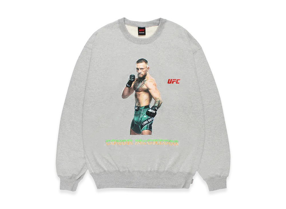 WACKO MARIA x UFC Heavy Weight Sweat Shirt "Gray"