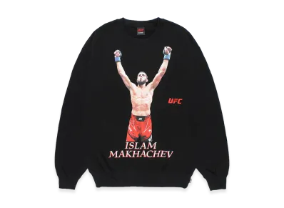WACKO MARIA x UFC Heavy Weight Sweat Shirt "Black"