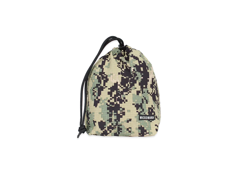 WACKO MARIA Drawstring Bag "Khaki"