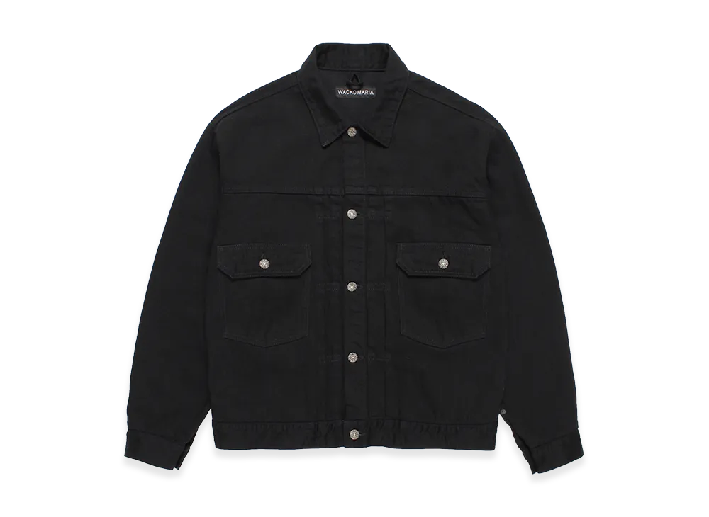 WACKO MARIA Denim Trucker Jacket "Black"