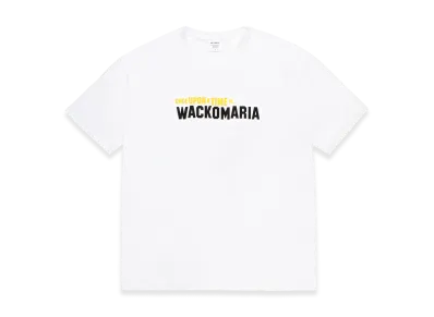 WACKO MARIA Washed Heavy Weight T-Shirt "White"